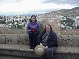 Mother And Elizabeth At The Alhambra 1